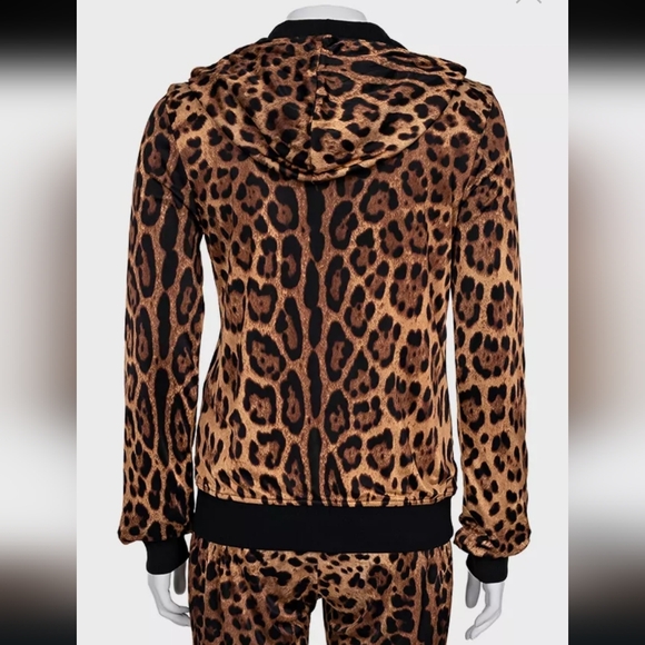 Dolce & Gabbana Leopard Print Bomber Jacket - Picture 2 of 8